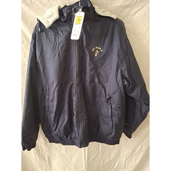 A + BY SAI Mens Navy Water Repelent Jacket Size S (1436) - Picture 10 of 14